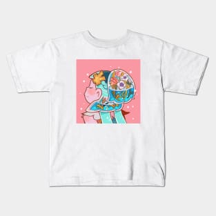 Osomatsu-san: Aqua Blossom Kids T-Shirt